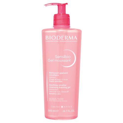 BIODERMA Sensibio moussant habzó tisztító gél (500ml)