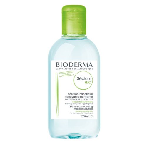 BIODERMA Sébium H2O micellás arc- és sminklemosó oldat (250ml)