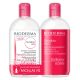 BIODERMA Sensibio H2O micellás arc- és sminklemosó oldat duopack (500ml+500ml)