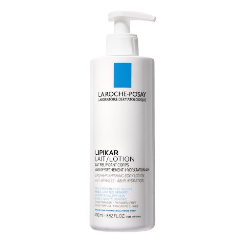 LA ROCHE-POSAY Lipikar lipidpótló testápoló tej bőrszárazság ellen (400ml)