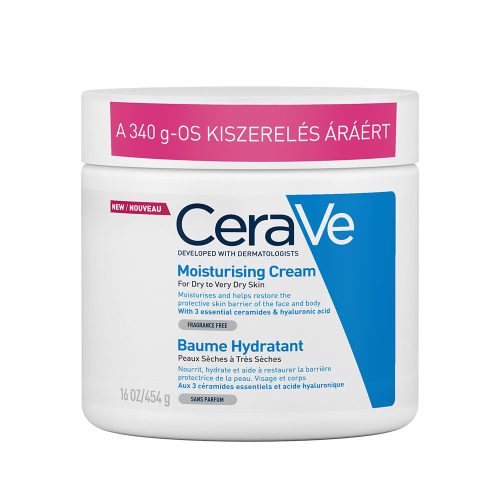 CERAVE Hidratáló krém száraz és nagyon száraz bőrre limitált (454g)