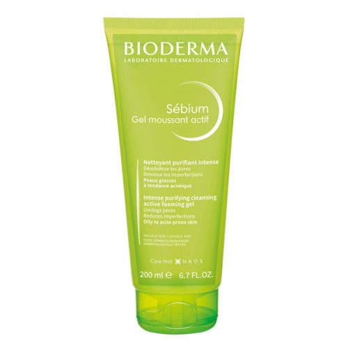 BIODERMA Sébium Gel moussant actif habzó gél (200ml)