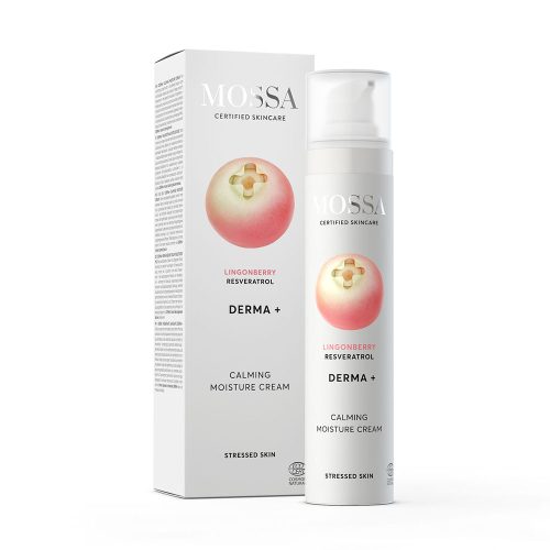 MOSSA Derma + Bőrnyugtató hidratáló arckrém (50ml)