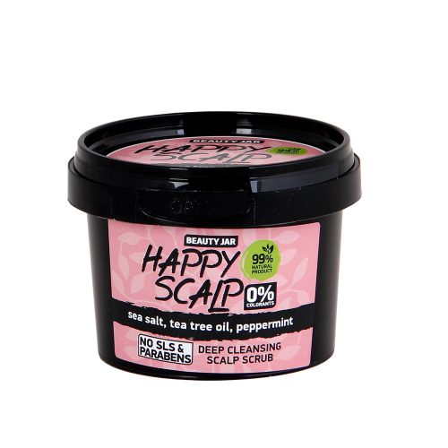 BEAUTY JAR Happy Scalp tisztító fejbőrradír (100g)