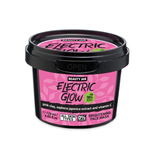 BEAUTY JAR Electric Glow bőr ragyogást fokozó arcmaszk C-vitaminnal (120ml)