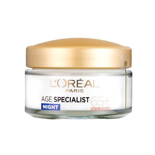 L'ORÉAL PARIS Age Specialist éjszakai arckrém 65+ (50ml)