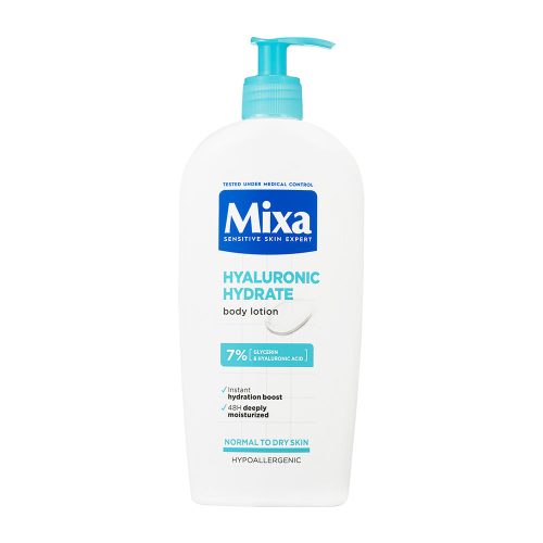 MIXA Hyaluronic Hydrate intenzíven hidratáló testápoló (400ml)