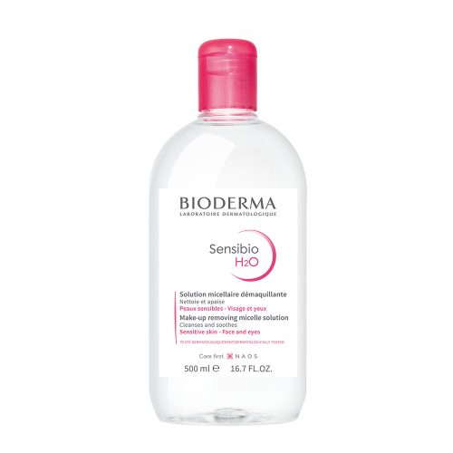 BIODERMA Sensibio H2O micellás arc- és sminklemosó oldat (500ml)