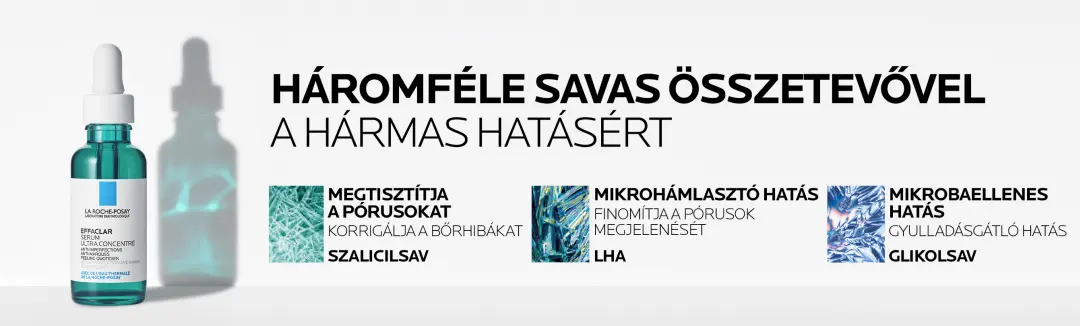 Háromféle savas összetevő