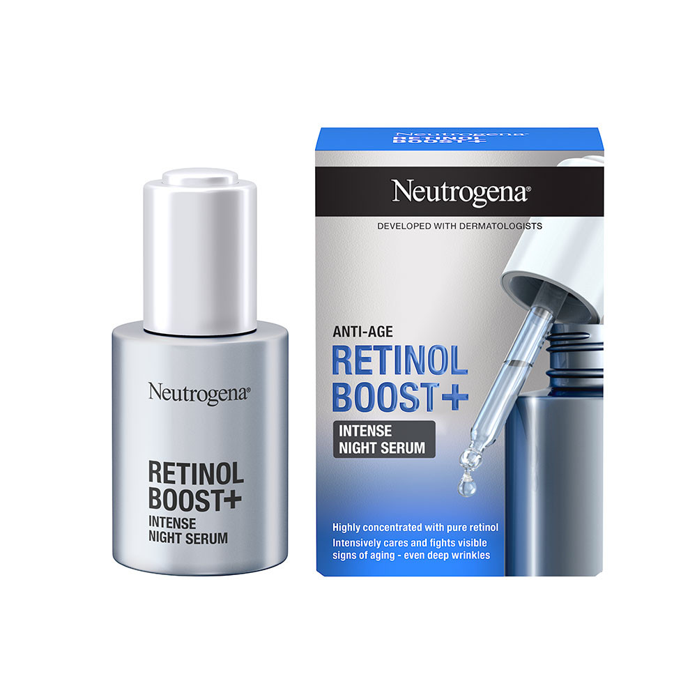 Neutrogena Retinol Boost+ intenziv éjszakai szérum 30ml akciós termékkép 1