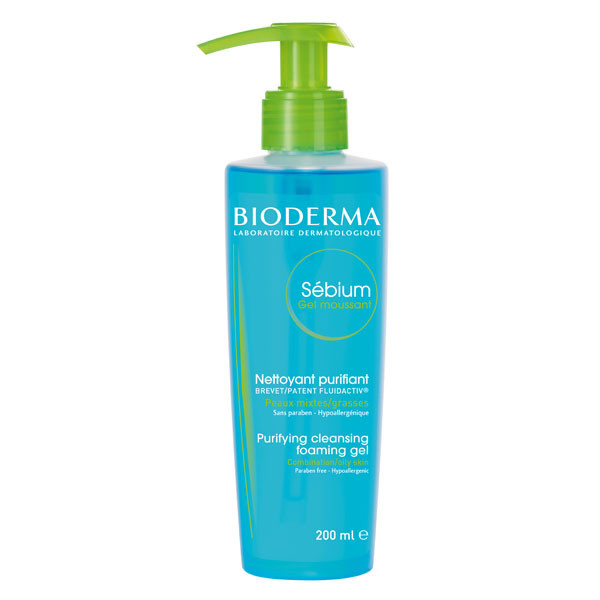 Bioderma sébium moussant habzó tisztító gél pumpás (200ml)