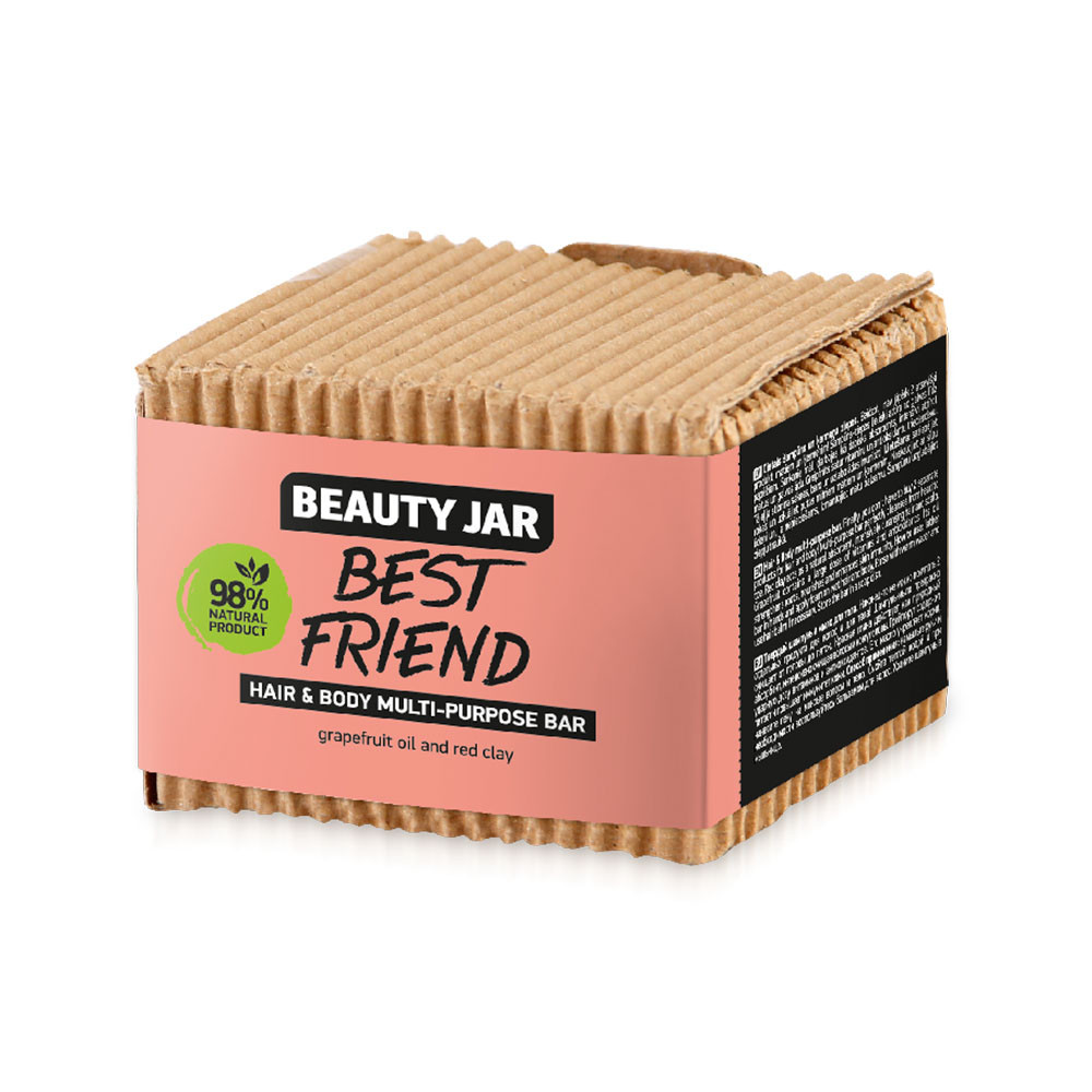 BEAUTY JAR Best Friend tusfürdő- és samponkorong (65g) akciós termékkép 1