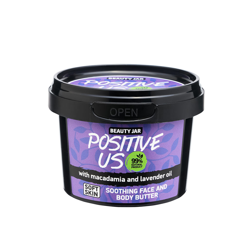 BEAUTY JAR Positive Us nyugt. arc- és testvaj (90g) akciós termékkép 1