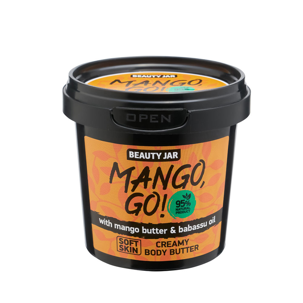 BEAUTY JAR Mango, Go! krémes testvaj (135g) akciós termékkép 1